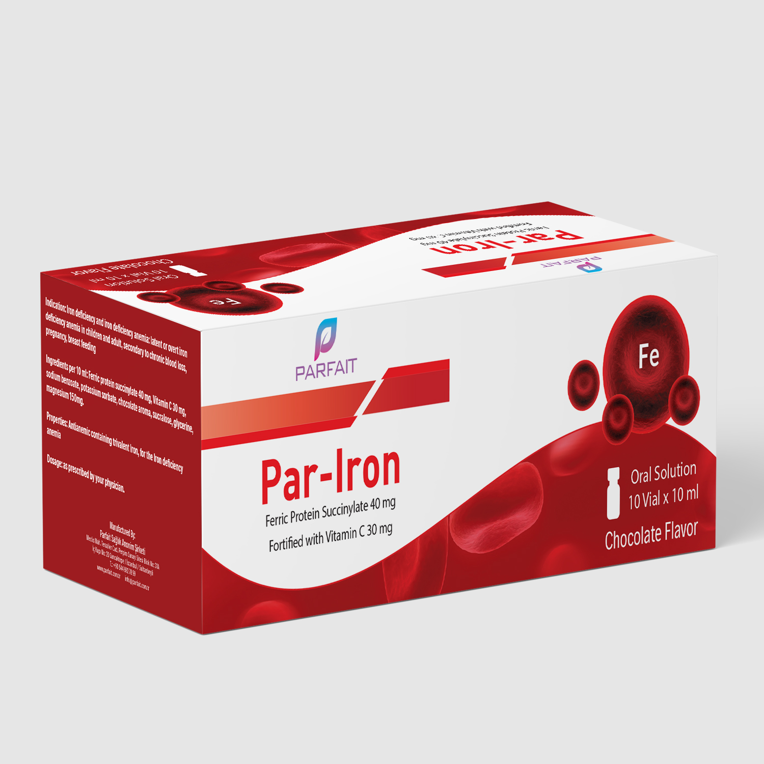 PAR-IRON VIAL