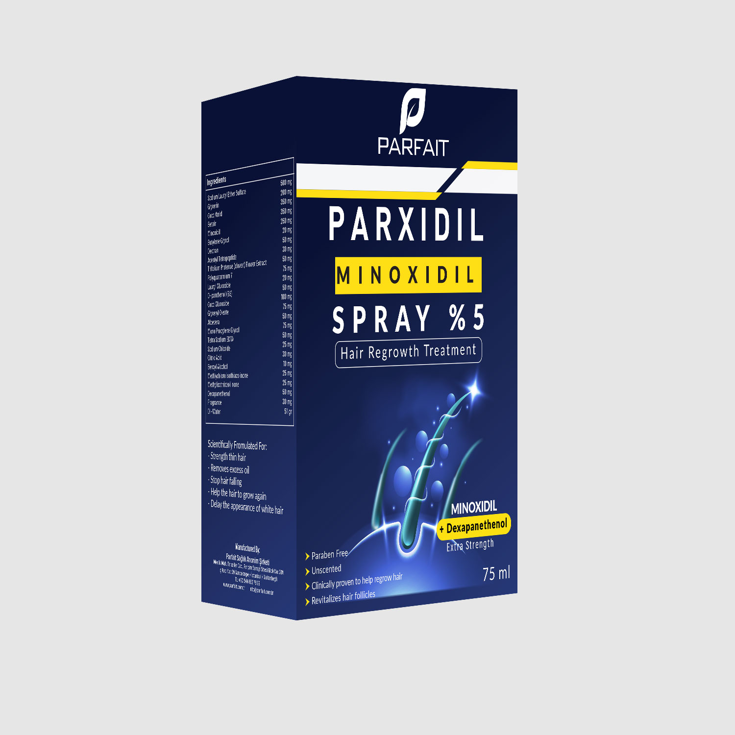 PARXIDIL MINOXIDIL SPREY %5