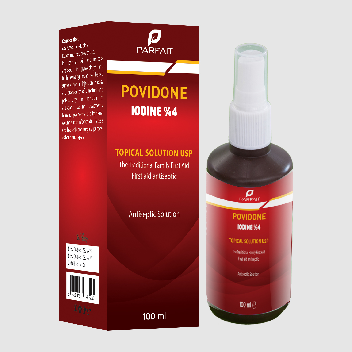 POVİDONE IODINE %4